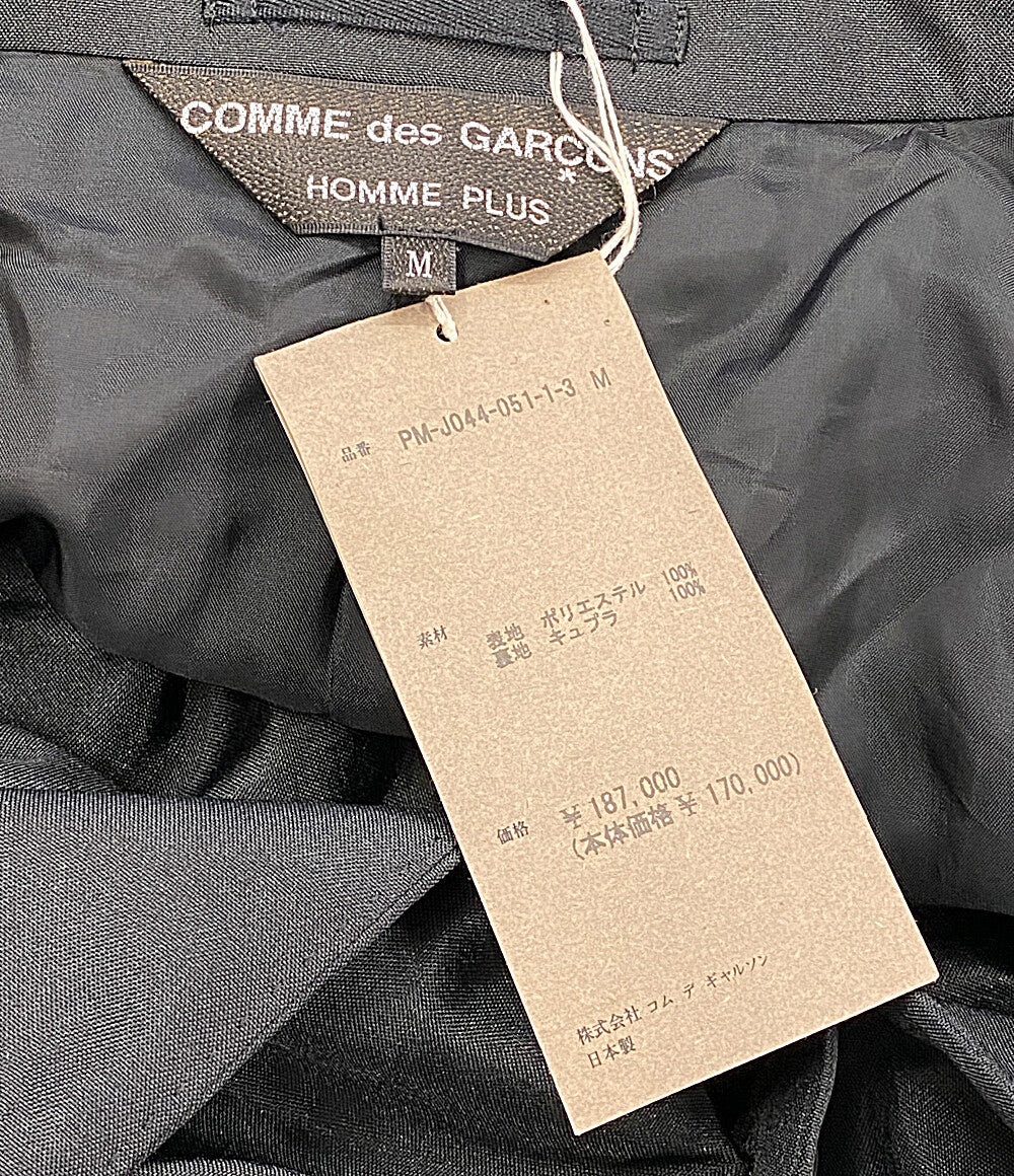 美品 COMME des GARCONS HOMME PLUS カーテンプリーツジャケット 24SS メンズ SIZE M コムデギャルソンオムプリュス