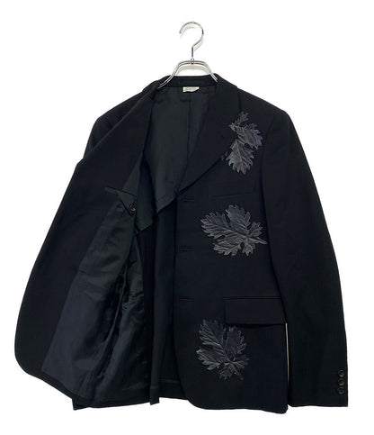 COMME des GARCONS HOMME PLUS テーラードジャケット LEAF JAKCET 24ss PM-J045 メンズ SIZE S コムデギャルソンオムプリュス