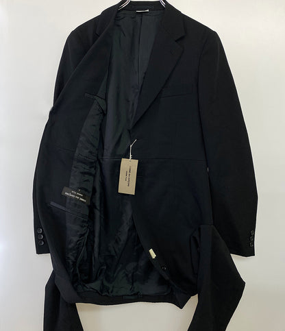 COMME des GARCONS HOMME PLUS テーラードジャケット ウールドッキング 24ss PM-J040 メンズ SIZE S コムデギャルソンオムプリュス