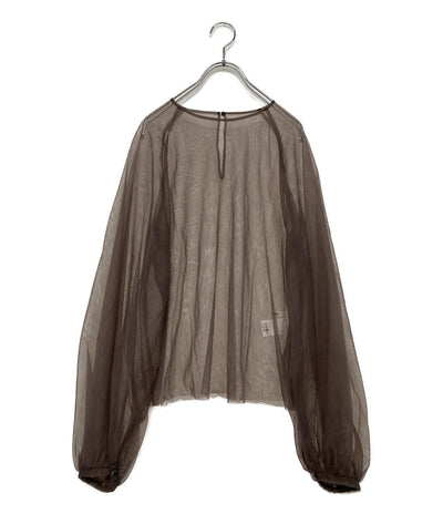 Whim Gazette ウィムガゼット 長袖ブラウス オーバーチュールプルオーバー レディース SIZE F