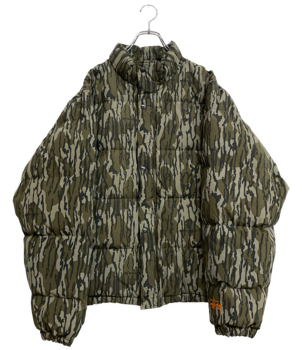 STUSSY ダウンジャケット Mossy Oak Down Puffer メンズ SIZE L ステューシー