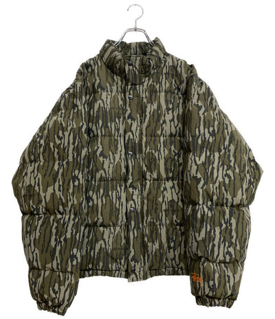 STUSSY ダウンジャケット Mossy Oak Down Puffer メンズ SIZE L ステューシー