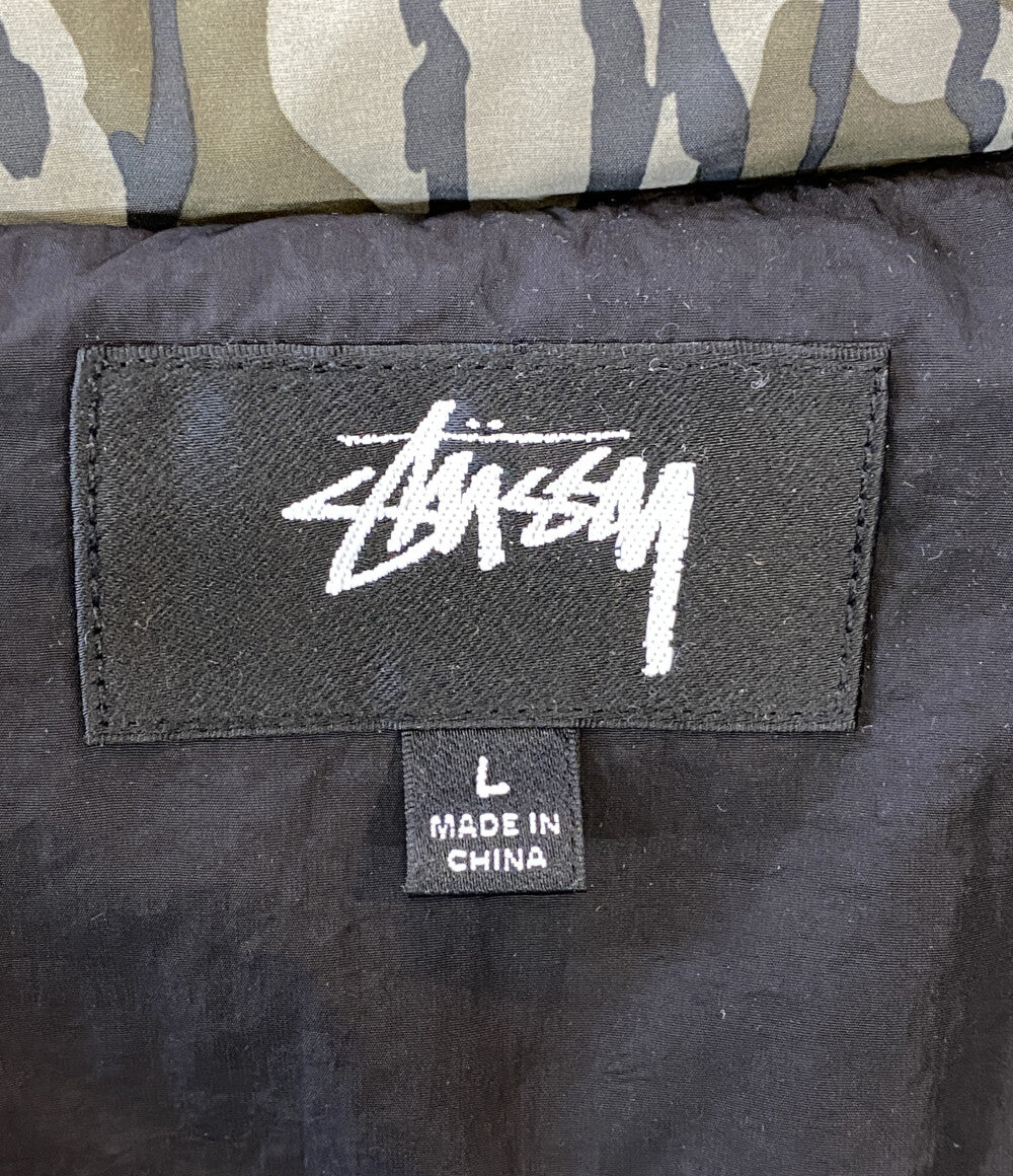 STUSSY ダウンジャケット Mossy Oak Down Puffer メンズ SIZE L ステューシー