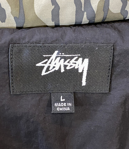 STUSSY ダウンジャケット Mossy Oak Down Puffer メンズ SIZE L ステューシー