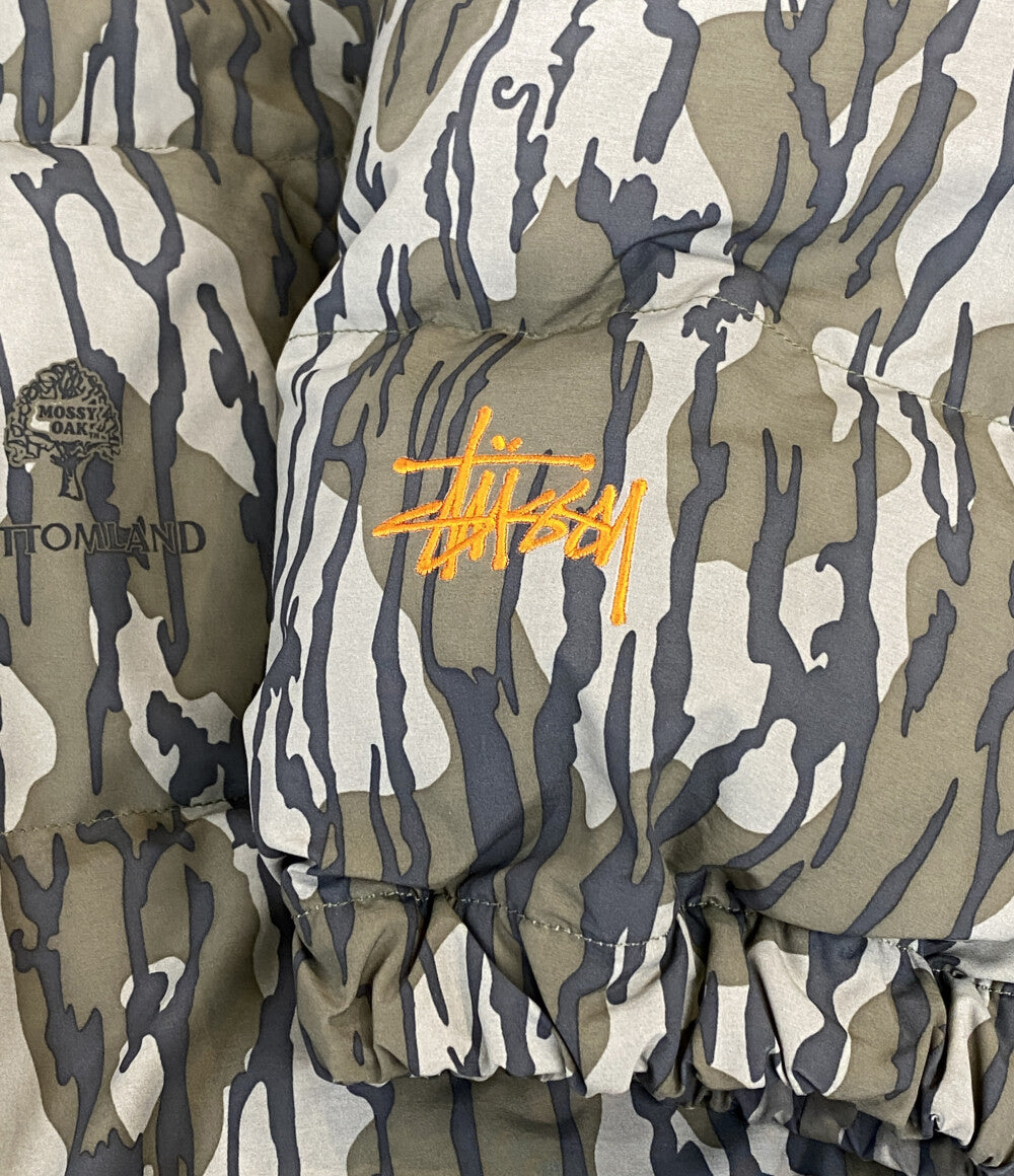 STUSSY ダウンジャケット Mossy Oak Down Puffer メンズ SIZE L ステューシー