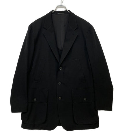 YOHJI YAMAMOTO POUR HOMME テーラードジャケット 箱ポケットJKT背ヌキ メンズ SIZE 3 ヨウジヤマモトプールオム