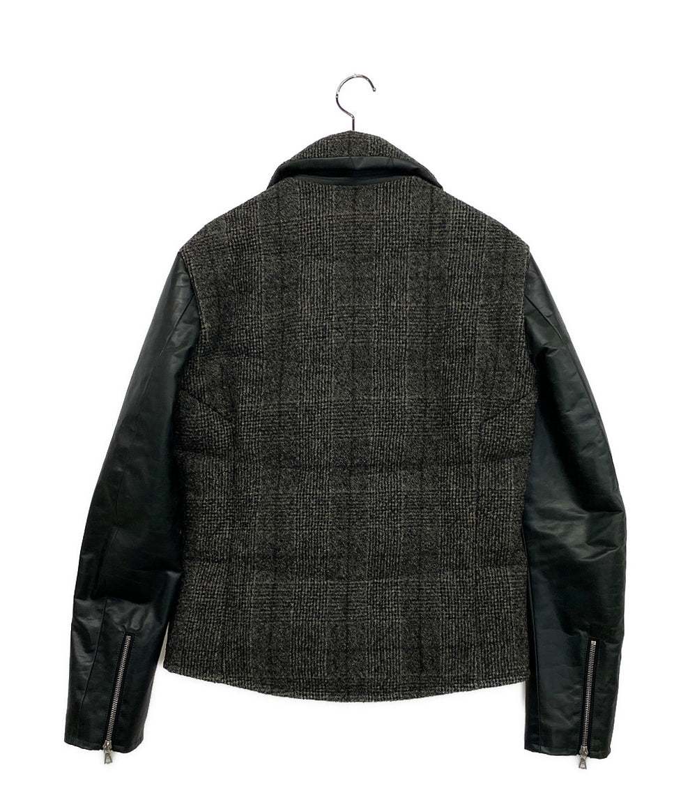 ISAMU KATAYAMA BACK LASH イサムカタヤマバックラッシュ ダウンライダースジャケット メンズ SIZE L