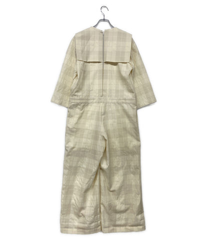 tao COMME des GARCONS スキッパーセーラーカラーオールインワン 七分袖 24AW TN-A005 レディース SIZE M タオ コムデギャルソン