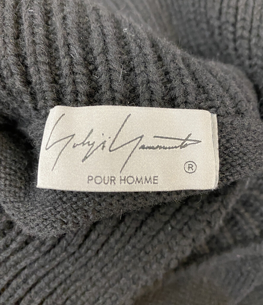 YOHJI YAMAMOTO POUR HOMME ニット Neckline Turtle Knit メンズ SIZE 3 ヨウジヤマモトプールオム