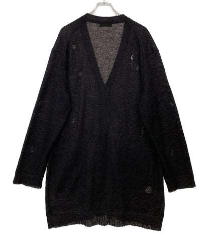 YOHJI YAMAMOTO POUR HOMME カーディガン 7G1P PLAIN STITCH V LONG CARDIGAN 24AW メンズ SIZE 3 ヨウジヤマモトプールオム