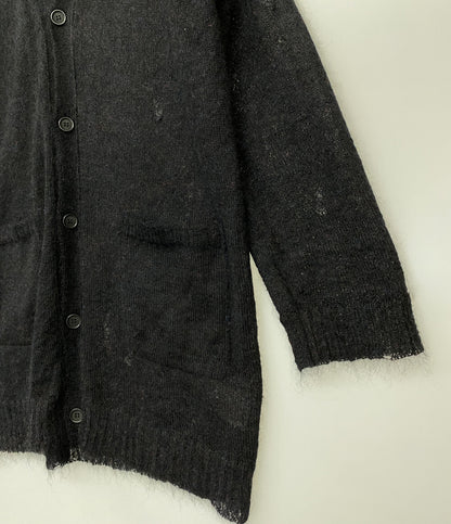 YOHJI YAMAMOTO POUR HOMME カーディガン 7G1P PLAIN STITCH V LONG CARDIGAN 24AW メンズ SIZE 3 ヨウジヤマモトプールオム