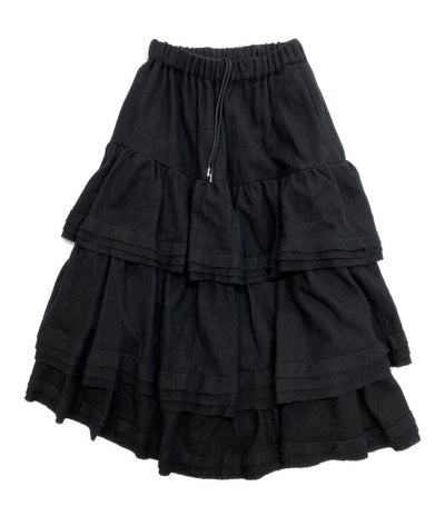 noir kei ninomiya スカート ウールフリル段々スカート 24AW 3N-S011 レディース SIZE S ノワールケイニノミヤ