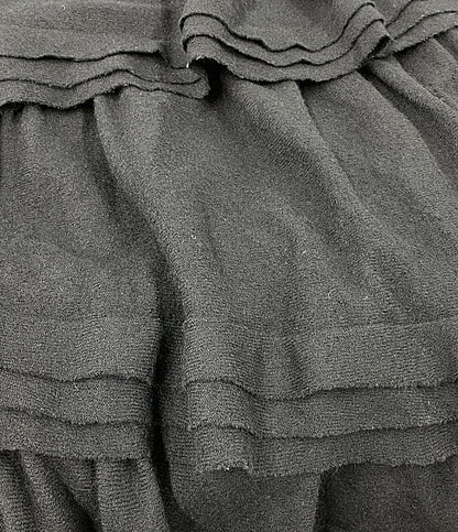 noir kei ninomiya スカート ウールフリル段々スカート 24AW 3N-S011 レディース SIZE S ノワールケイニノミヤ