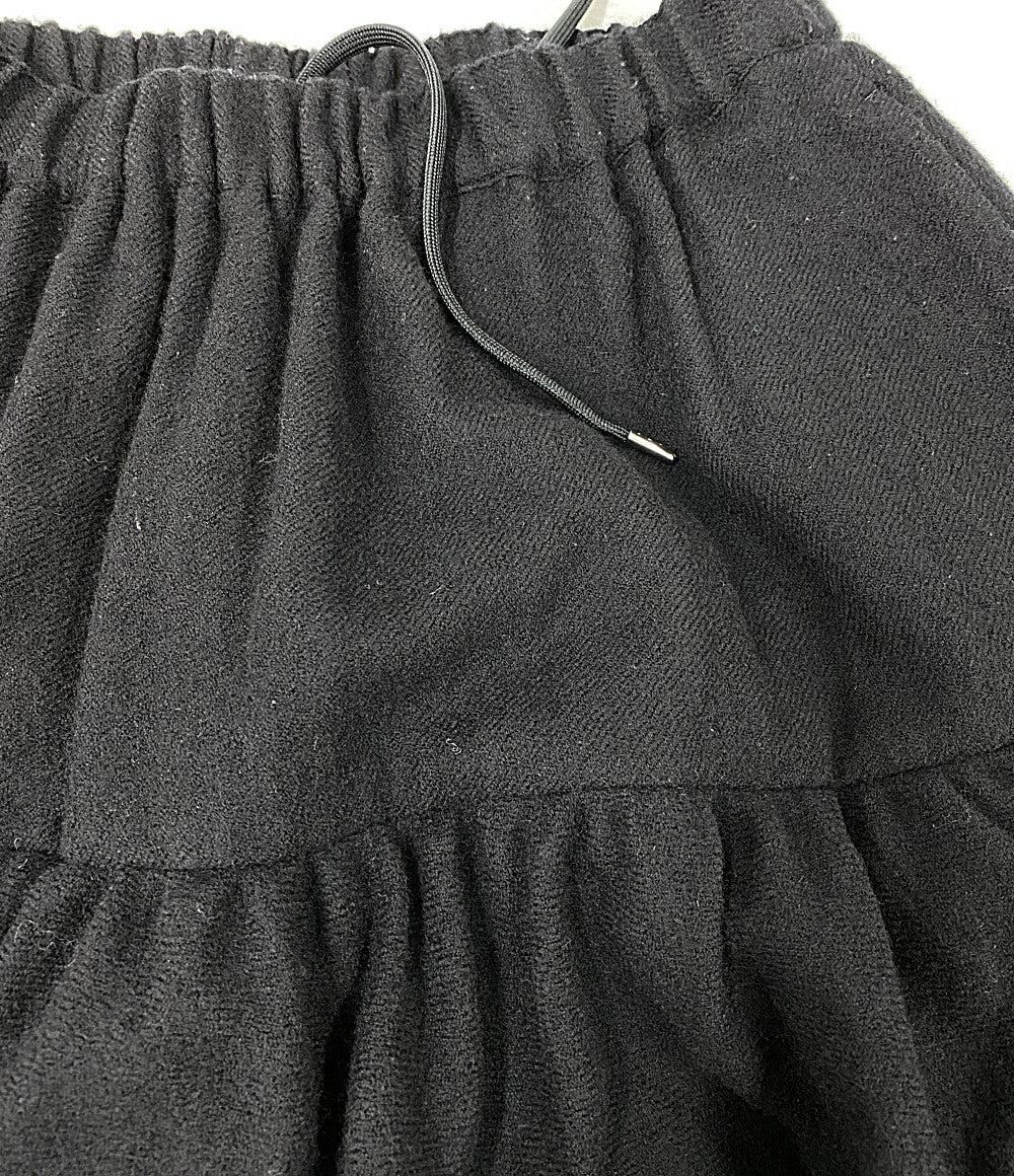 noir kei ninomiya スカート ウールフリル段々スカート 24AW 3N-S011 レディース SIZE S ノワールケイニノミヤ