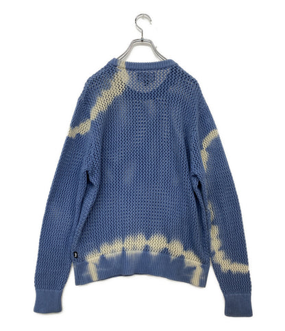STUSSY ニット PIGMENT DYED LOOSE GAUGE SWEATER メンズ SIZE M ステューシー