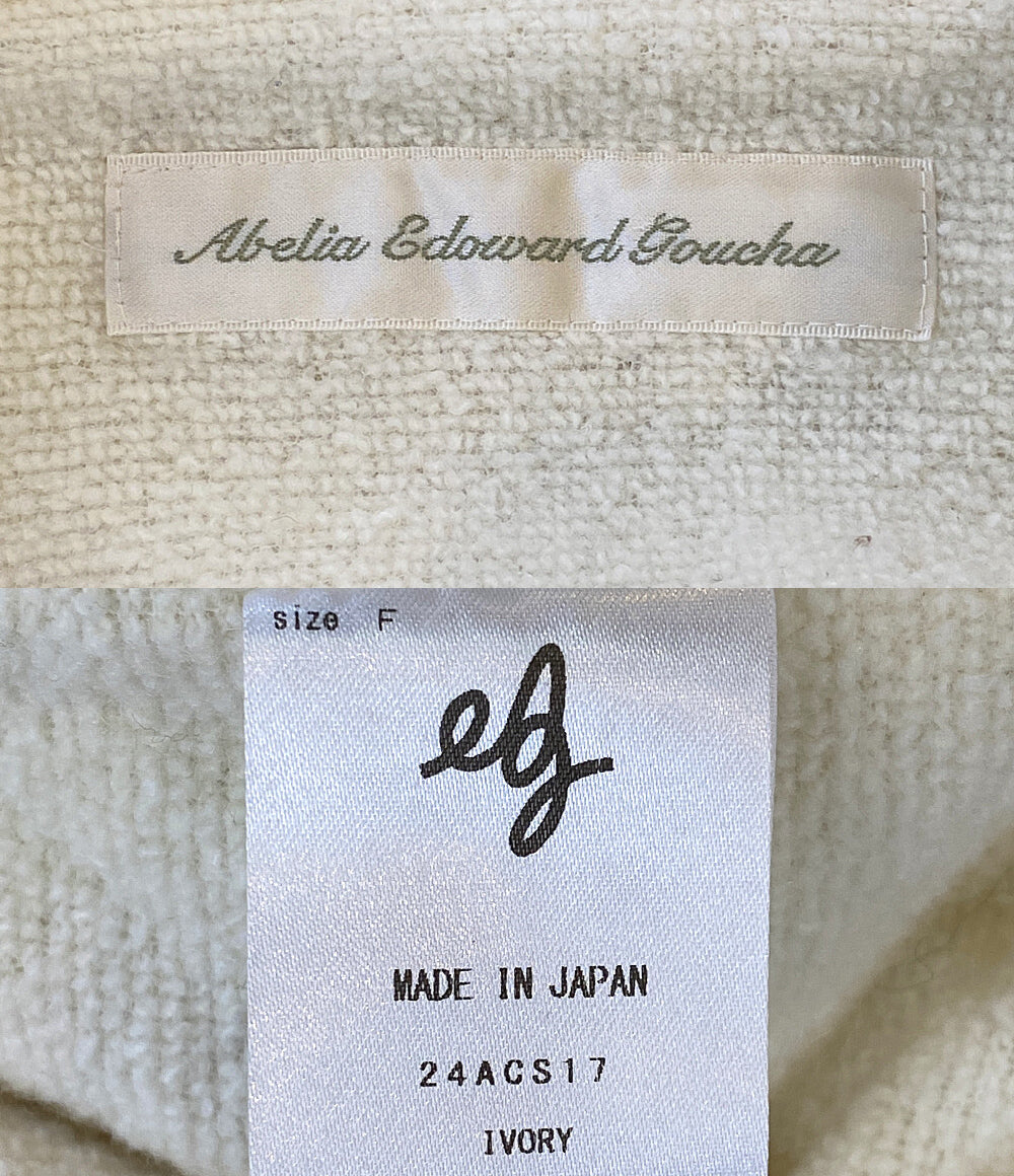ABELIA EDOWARD GOUCHA アベリアエドワードゴーチャ 袖リブニットブルゾン 24aw メンズ SIZE F