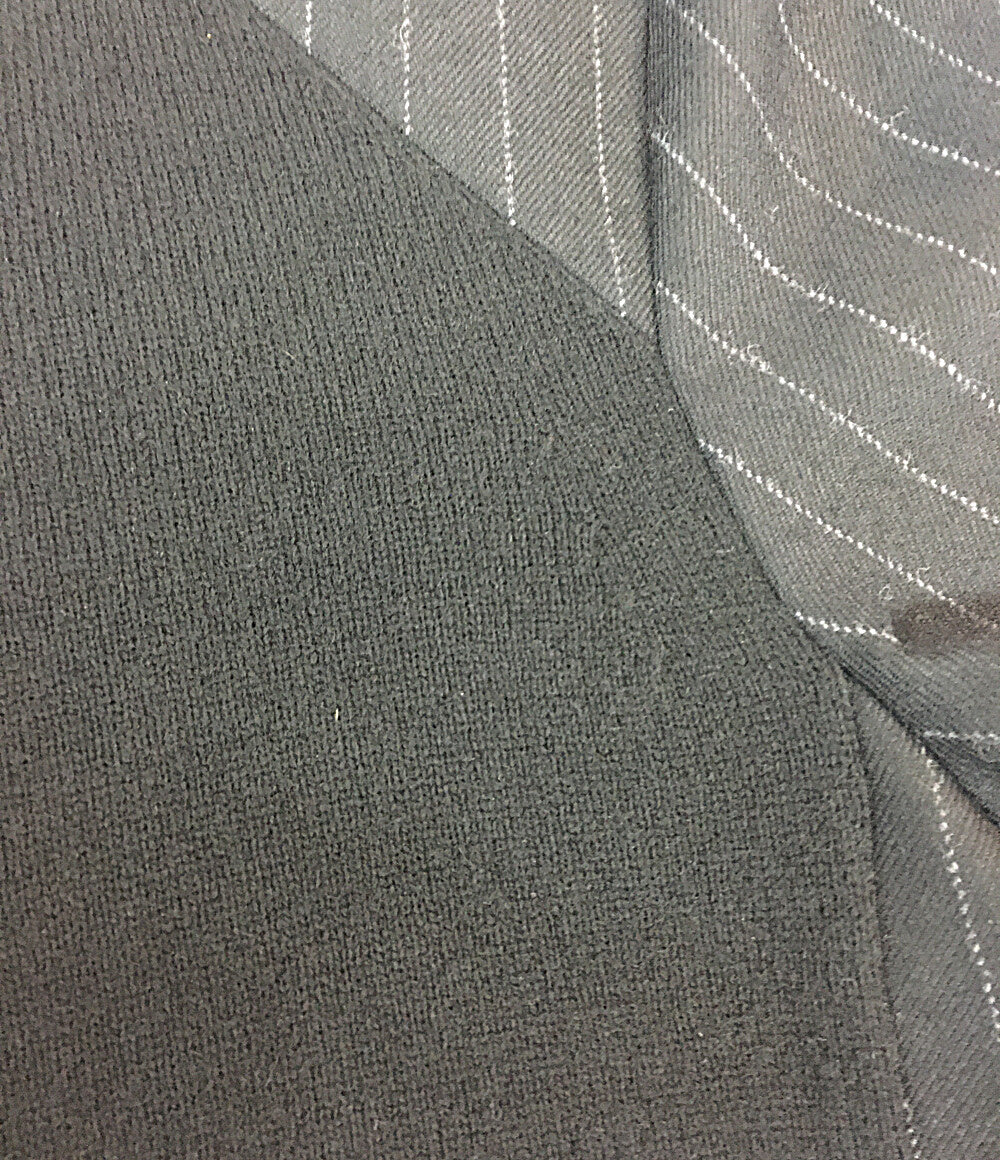sacai 半袖ワンピース Chalk Stripe x Knit Dress 24年モデル 24-07419 レディース SIZE 2 サカイ