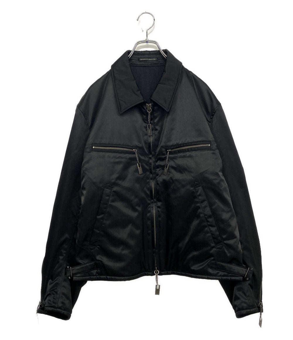 YOHJI YAMAMOTO POUR HOMME ジャケット NYLON ZIP BLOUSON HO-Y14-608 24AW メンズ SIZE ２ ヨウジヤマモトプールオム