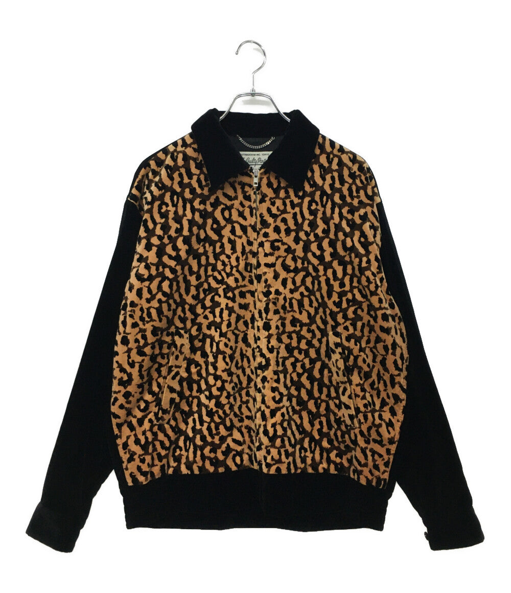 WACKO MARIA ブルゾン ベルベット レオパード ブルゾン 21SS メンズ SIZE M ワコマリア