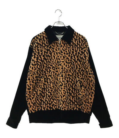 WACKO MARIA ブルゾン ベルベット レオパード ブルゾン 21SS メンズ SIZE M ワコマリア