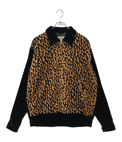 WACKO MARIA ブルゾン ベルベット レオパード ブルゾン 21SS メンズ SIZE M ワコマリア