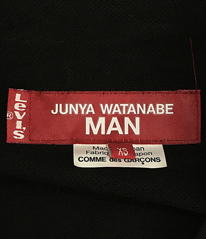 JUNYA WATANABE MAN マン デニムジャケット カーディガンドッキング 25SS WO-J206 メンズ SIZE XS ジュンヤワタナベ