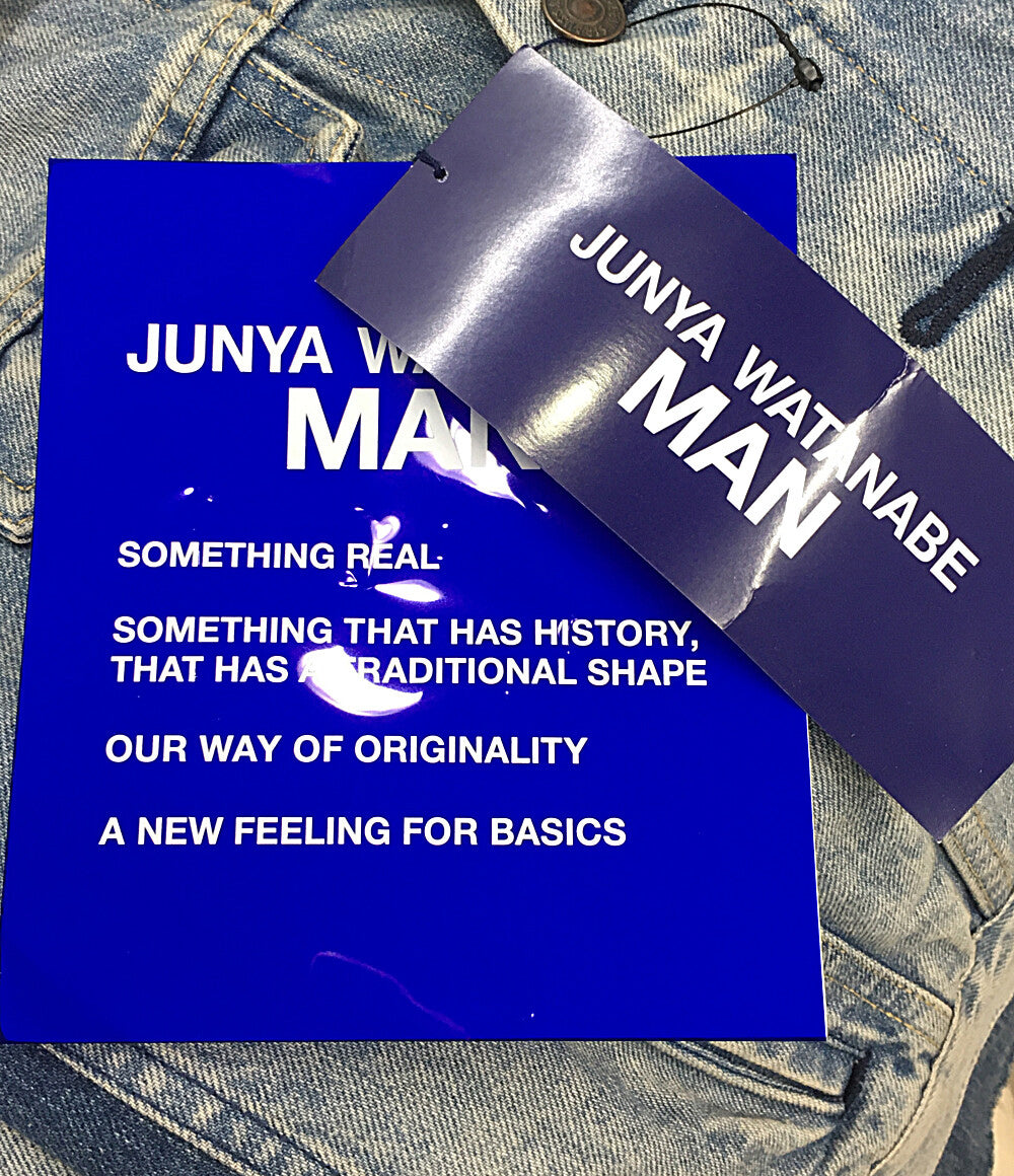 JUNYA WATANABE MAN マン デニムジャケット カーディガンドッキング 25SS WO-J206 メンズ SIZE XS ジュンヤワタナベ