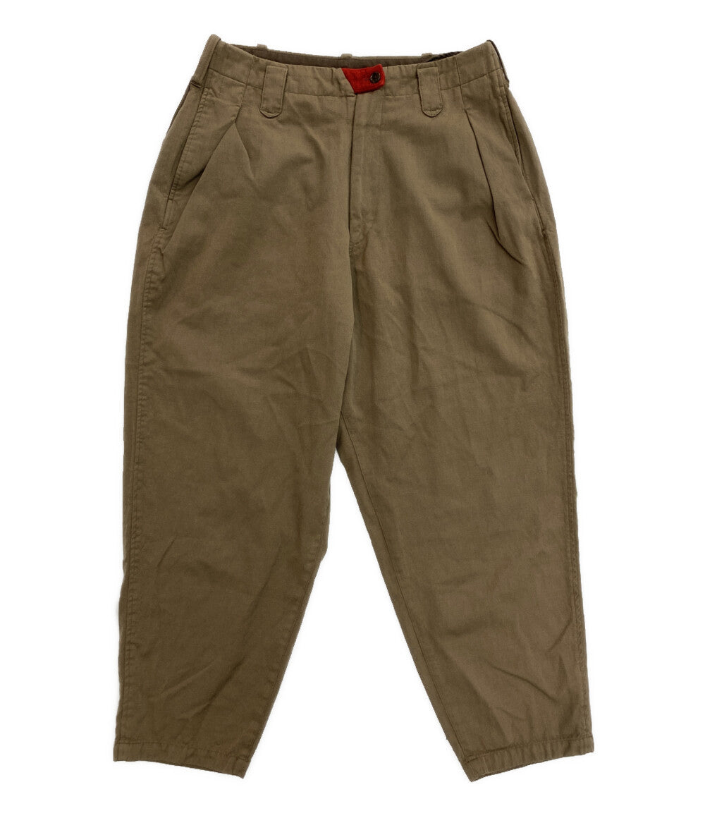 YOHJI YAMAMOTO POUR HOMME フラノデザインウールパンツ 17AW HK-P45-148 メンズ SIZE 2 ヨウジヤマモトプールオム