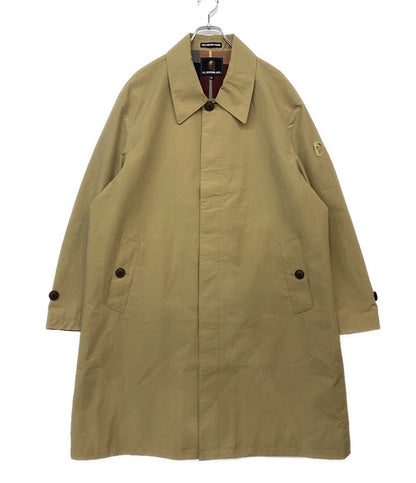 A BATHING APE 裏地チェックステンカラーコート メンズ SIZE XL アベイシングエイプ