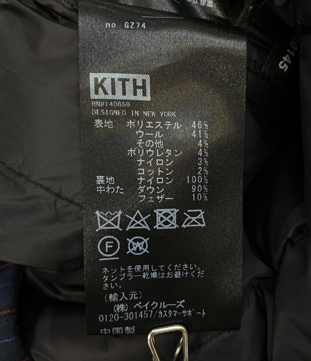 KITH キス ストライプダウンシャツジャケット 22AW メンズ SIZE S