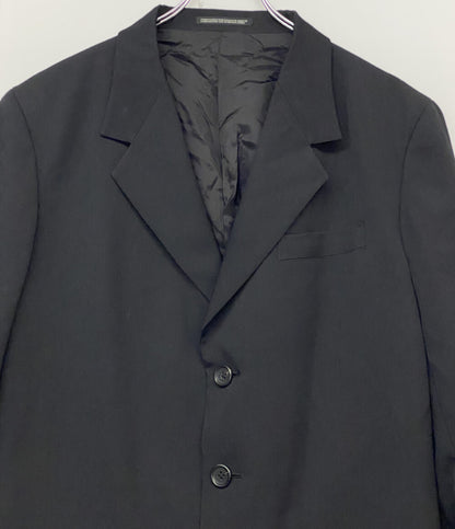 YOHJI YAMAMOTO POUR HOMME テーラードジャケット WOOL GABARDINE BACK OPENING JACKET 25SS HP-J41-100 メンズ SIZE 2 ヨウジヤマモトプールオム