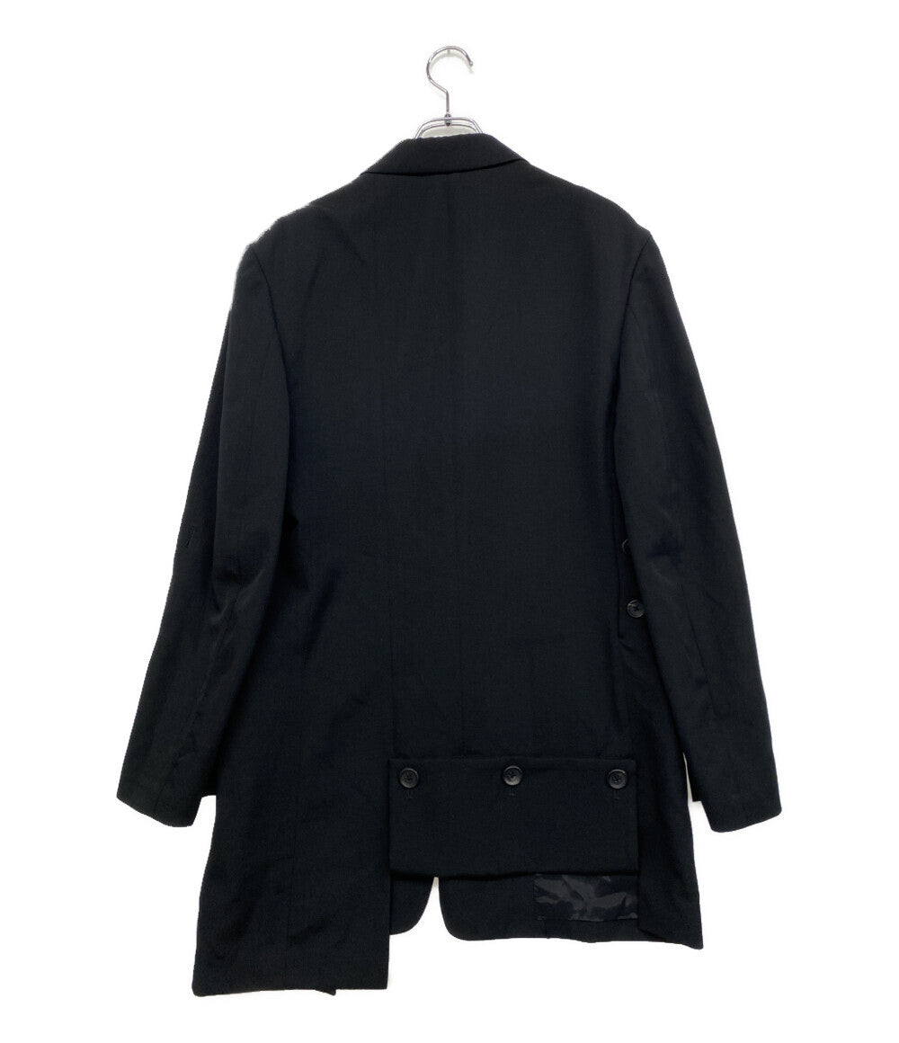 YOHJI YAMAMOTO POUR HOMME テーラードジャケット ウールギャバジン 25SS HP-J21-100 メンズ SIZE 2 ヨウジヤマモトプールオム