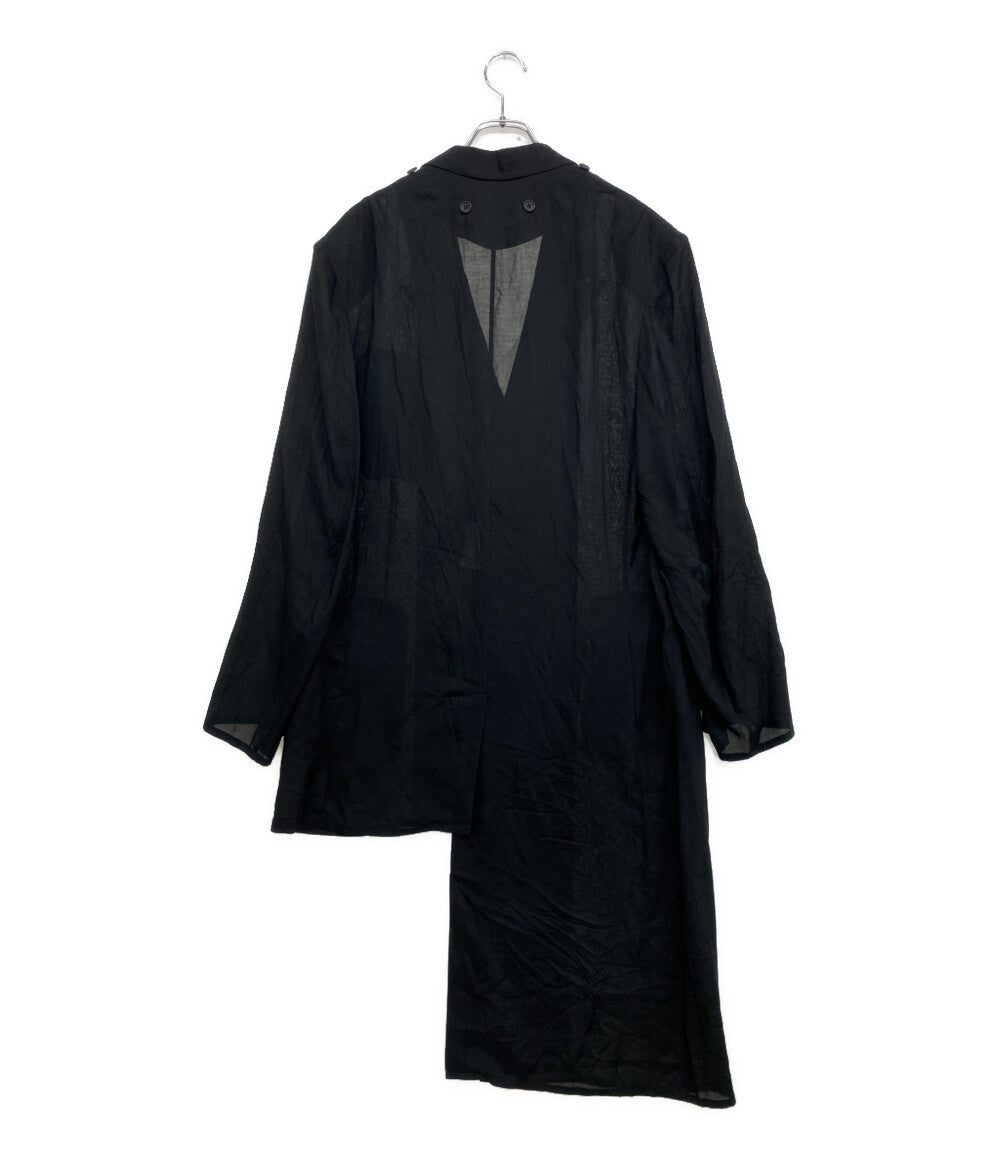 YOHJI YAMAMOTO POUR HOMME テーラードジャケット 80 MODAL LOAN DETACHABLE COLLAR JACKET 25SS HP-J53-233 メンズ SIZE 2 ヨウジヤマモトプールオム