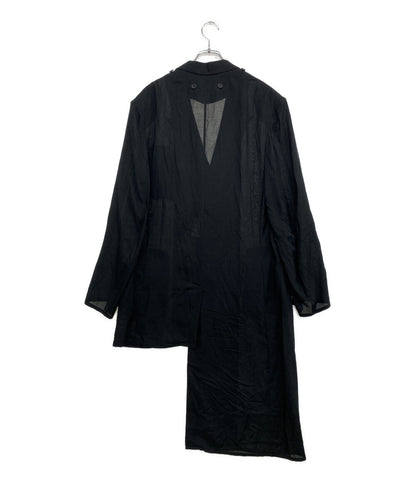 YOHJI YAMAMOTO POUR HOMME テーラードジャケット 80 MODAL LOAN DETACHABLE COLLAR JACKET 25SS HP-J53-233 メンズ SIZE 2 ヨウジヤマモトプールオム