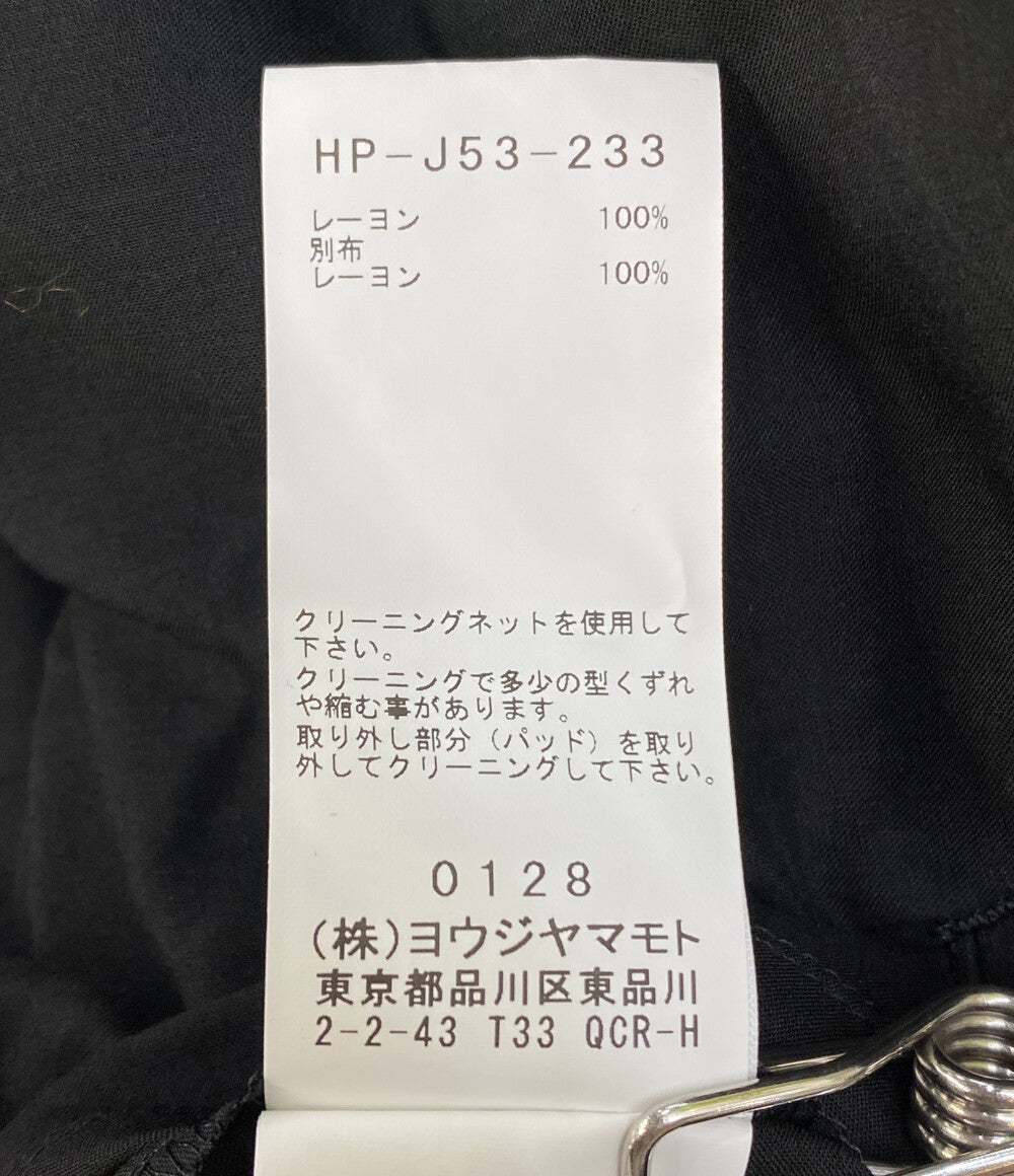 YOHJI YAMAMOTO POUR HOMME テーラードジャケット 80 MODAL LOAN DETACHABLE COLLAR JACKET 25SS HP-J53-233 メンズ SIZE 2 ヨウジヤマモトプールオム