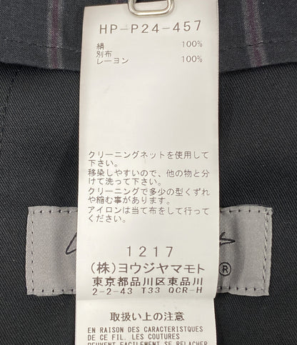YOHJI YAMAMOTO POUR HOMME パンツ 16M CREPE DE CHINE R COIN POCKET PANTS 25SS HP-P24-457 メンズ SIZE 3 ヨウジヤマモトプールオム