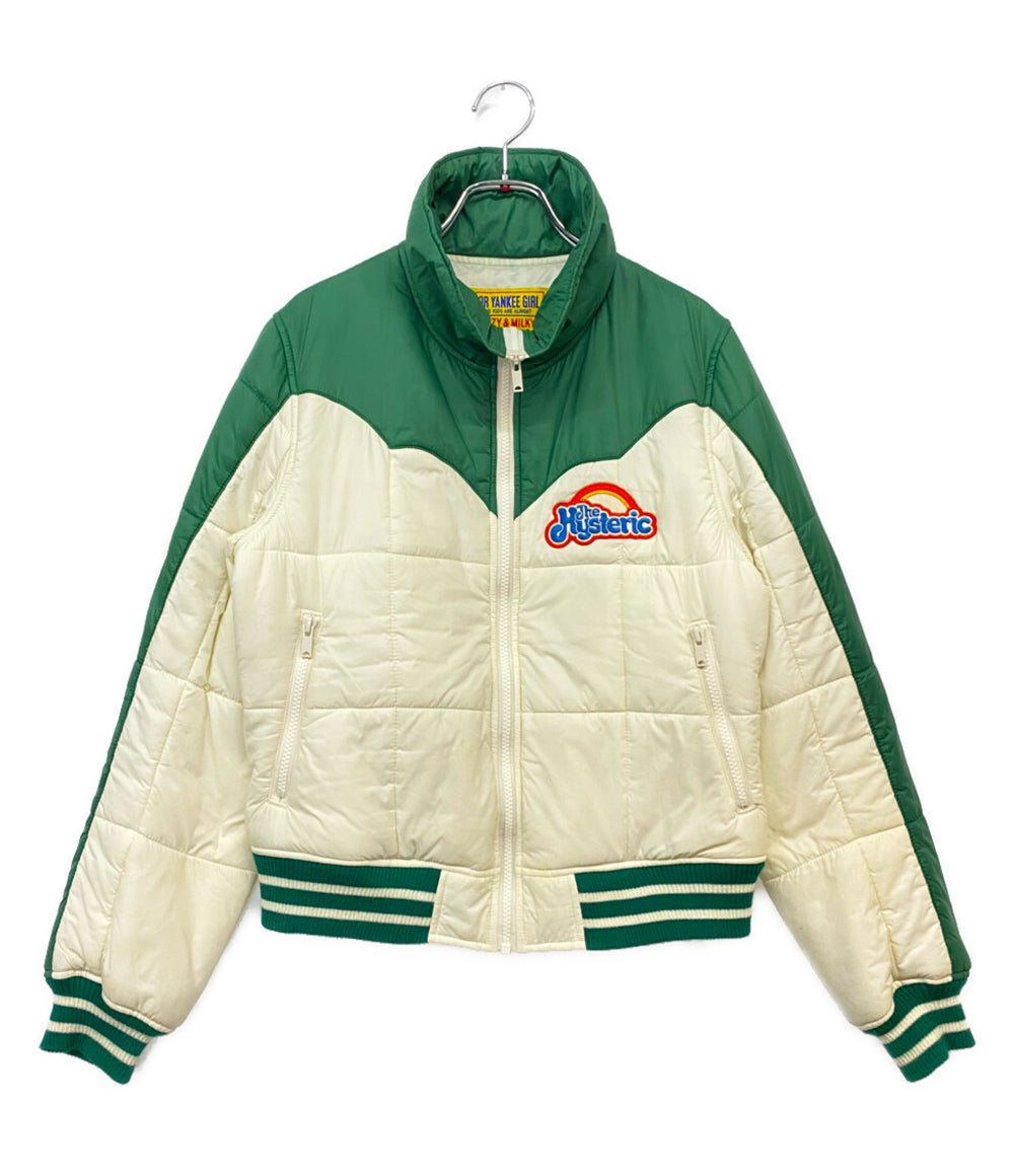 HYSTERIC GLAMOUR ジャケット レインボースウォッシュアップリケ スキー 22AW レディース SIZE S ヒステリックグラマー