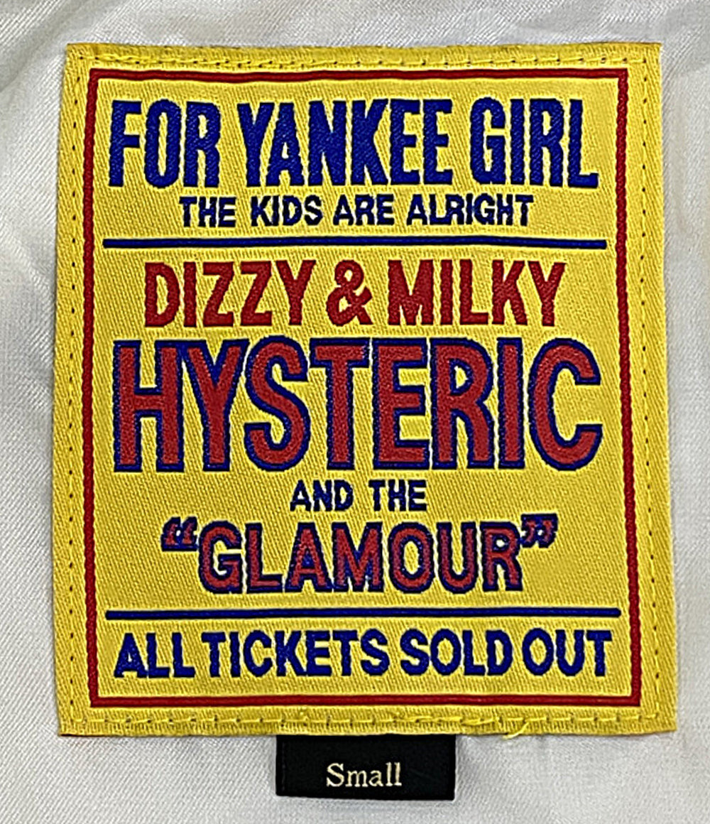 HYSTERIC GLAMOUR ジャケット レインボースウォッシュアップリケ スキー 22AW レディース SIZE S ヒステリックグラマー