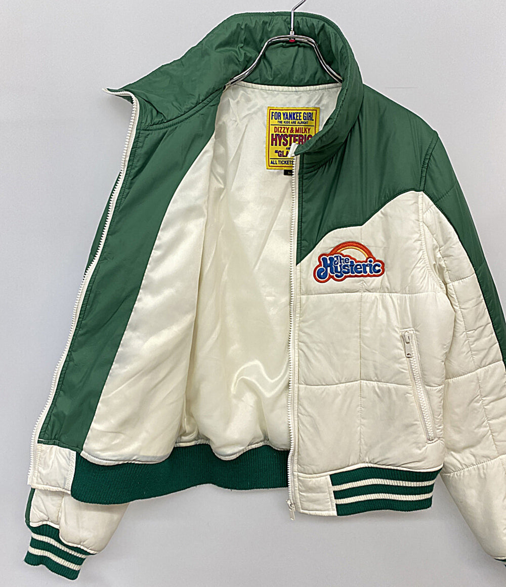 HYSTERIC GLAMOUR ジャケット レインボースウォッシュアップリケ スキー 22AW レディース SIZE S ヒステリックグラマー