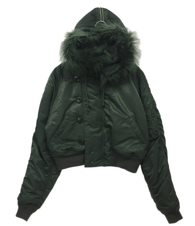 X-girl × ALPHA アルファ フライトジャケット N-2B TA0737-9021 105244021001 レディース SIZE M エックスガール