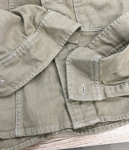 G STAR RAW ジースターロゥ 長袖シャツ FITTED OFFICER SHIRT レディース SIZE S
