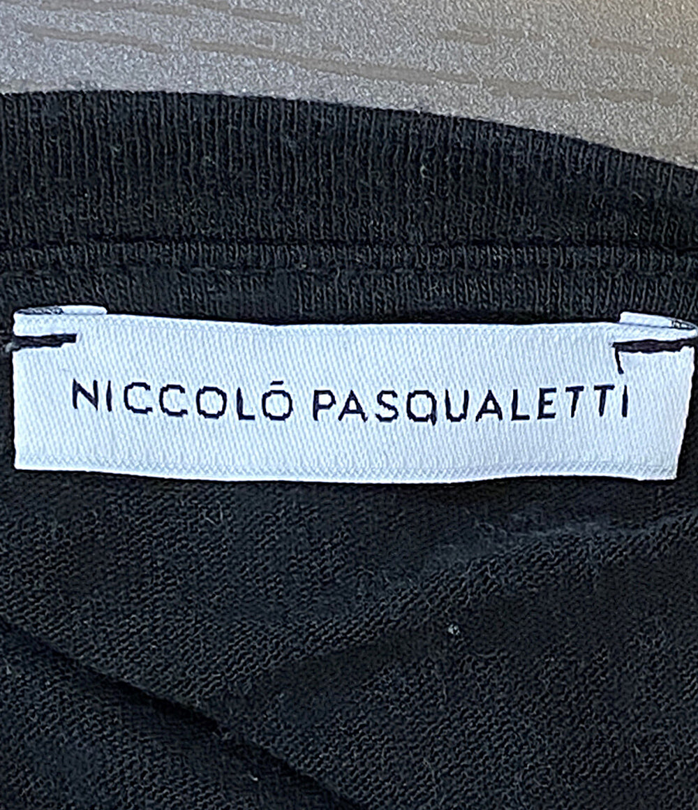 niccolo pasqualetti ニッコロパスカレッティ ウールクルーネックカットソー 23FW NP23FW-2 レディース SIZE L