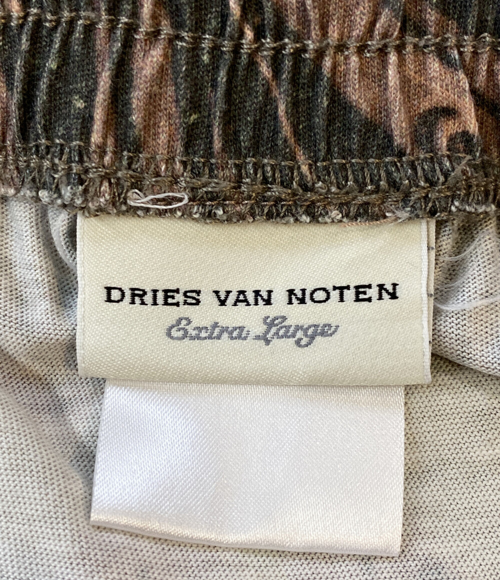 DRIES VAN NOTEN ボタニカル柄コットンショートパンツ 2057791 メンズ SIZE 50 ドリスヴァンノッテン