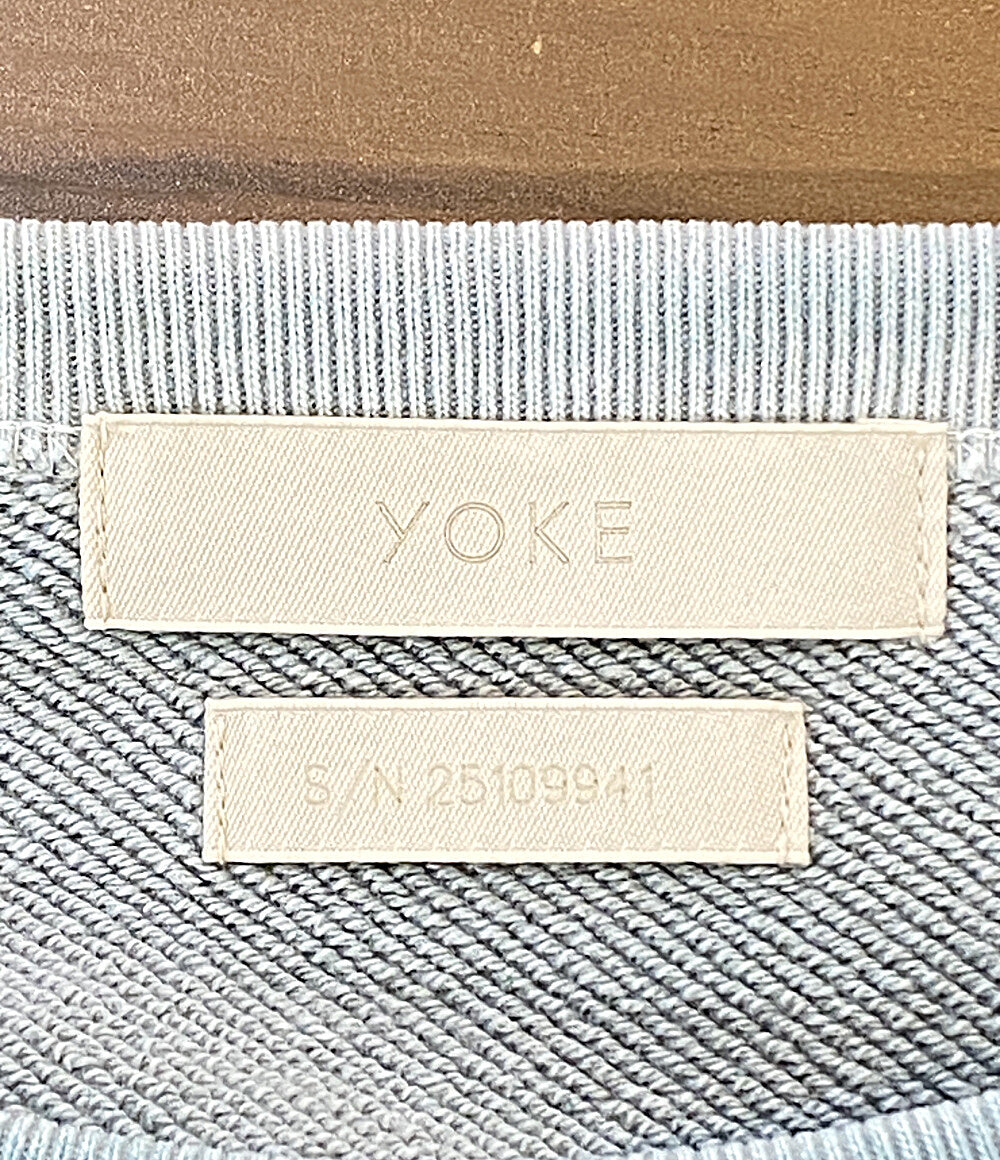 YOKE ヨーク スウェット GARMENTDYE SWEATSHIRT 25SS YK25SS0975CS メンズ SIZE 2