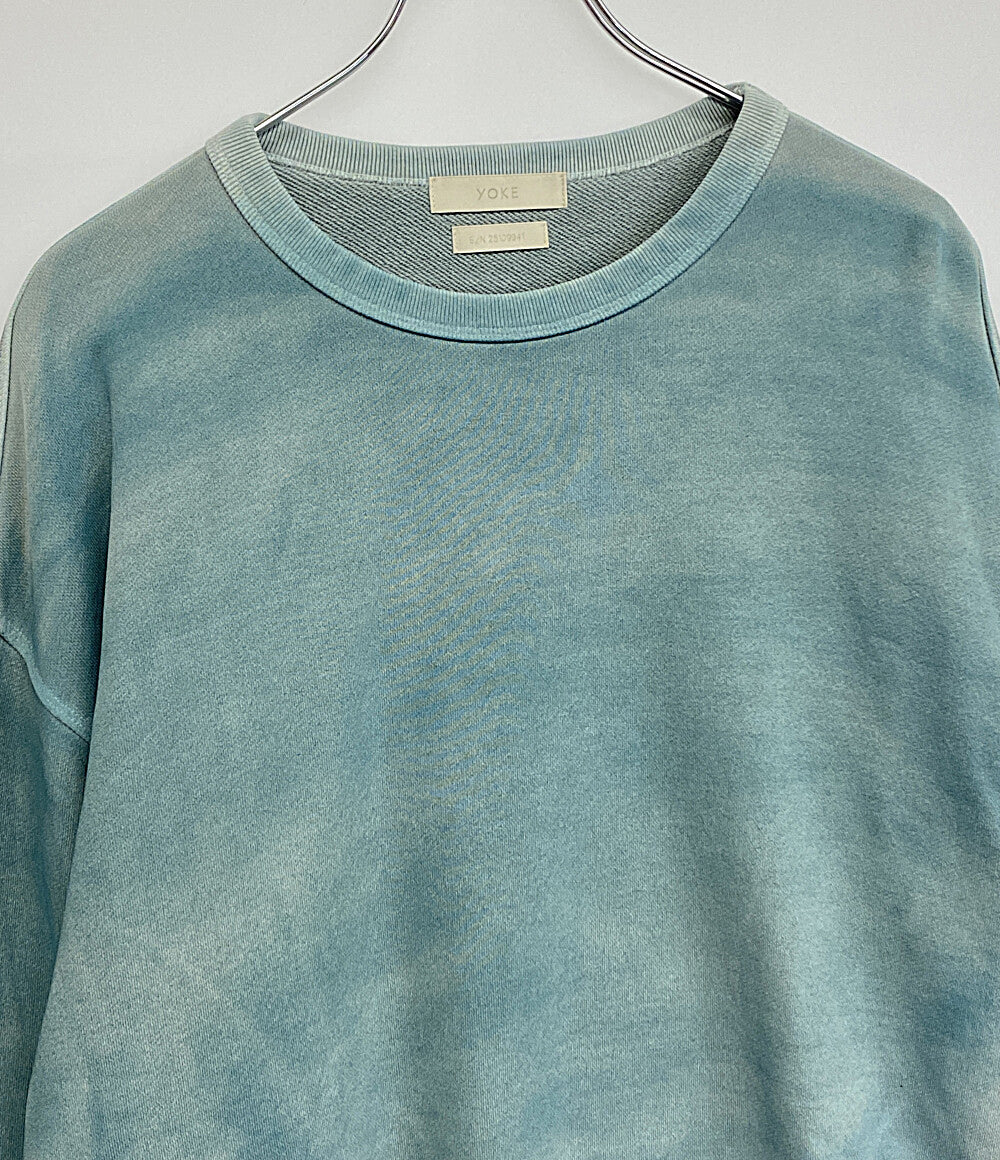 YOKE ヨーク スウェット GARMENTDYE SWEATSHIRT 25SS YK25SS0975CS メンズ SIZE 2