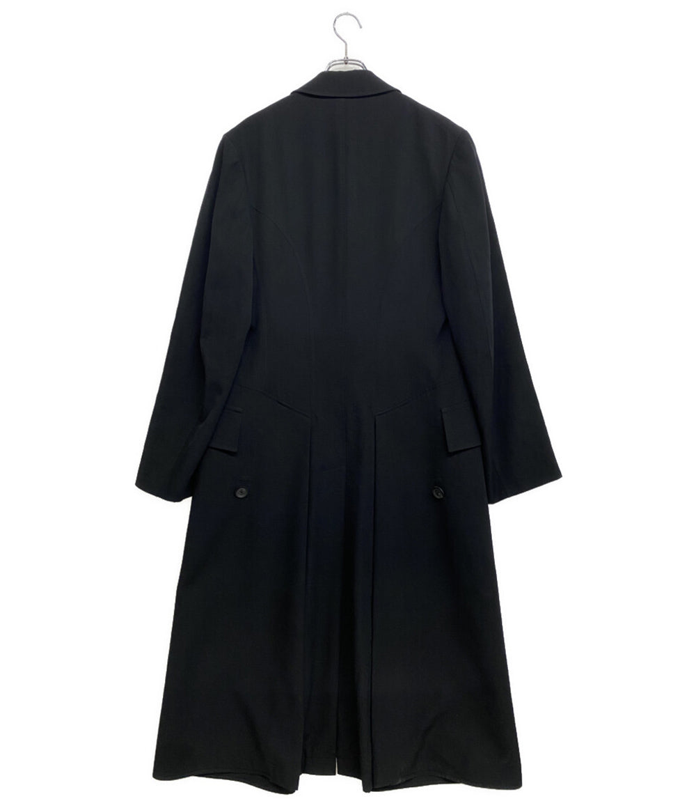 YOHJI YAMAMOTO POUR HOMME ウールギャバジンナポレオンコート 19AW HC-J31-100 メンズ SIZE 3 ヨウジヤマモトプールオム