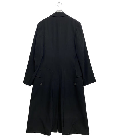 YOHJI YAMAMOTO POUR HOMME ウールギャバジンナポレオンコート 19AW HC-J31-100 メンズ SIZE 3 ヨウジヤマモトプールオム