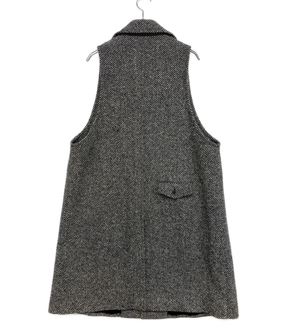 Maison Margiela 10 ヘリンボーンノースリーブコート 20AW メンズ SIZE 44 メゾンマルジェラ