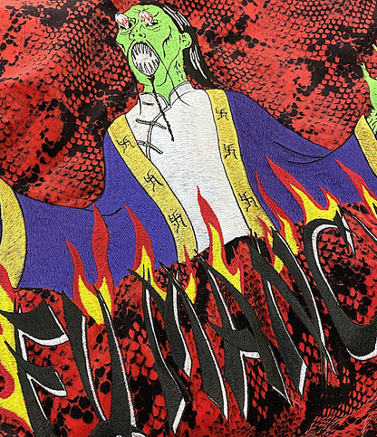 WACKO MARIA パイソンベルベットベトナムジャケット メンズ SIZE M ワコマリア
