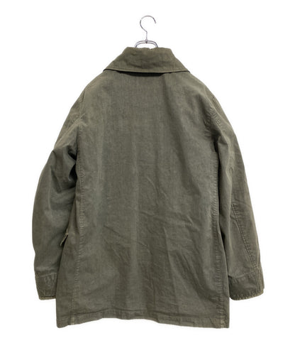 STONE ISLAND コーティング加工ハーフコート 00S メンズ SIZE L ストーンアイランド